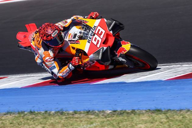 Sport Bilder des Tages IPP20230911 Motorsports: MotoGP World Championship, WM, Weltmeisterschaft Misano Test, Marc Marquez (Verwendung nur in Deutschland - GERMANY ONLY) *** IPP20230911 Motorsports MotoGP World Championship, Misano Test, Marc Marquez Use only in Germany GERMANY ONLY 