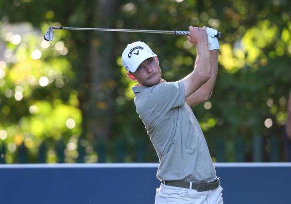 BMW PGA, Golf Herren Championship, Round 1, DP World Tour, European Tour, Wentworth Golf Club, Surrey, UK. - 14th September 2023. Nicolai Hojgaard of Denmark and Team Europe. - BMW PGA Championship, Round 1, DP World Tour, European Tour, Wentworth Golf Club, Surrey, UK. - 14th September 2023. Surrey Wentworth Golf Course United Kingdom Copyright: xDanxWeirx CP_BMW_PGA_Championship_Round_1_56