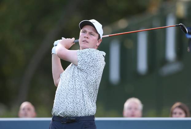 BMW PGA, Golf Herren Championship, Round 1, DP World Tour, European Tour, Wentworth Golf Club, Surrey, UK. - 14th September 2023. Robert MacIntyre of Scotland. - BMW PGA Championship, Round 1, DP World Tour, European Tour, Wentworth Golf Club, Surrey, UK. - 14th September 2023. Surrey Wentworth Golf Course United Kingdom Copyright: xDanxWeirx CP_BMW_PGA_Championship_Round_1_76