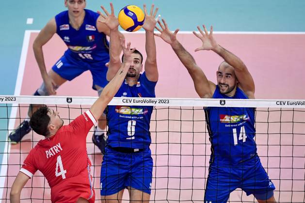 Volleyball, European Championship, Italy - France