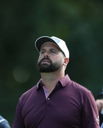 BMW PGA, Golf Herren Championship, Round 2, DP World Tour, European Tour, Wentworth Golf Club, Surrey, UK. - 15th September 2023. Matthew Baldwin of England. - BMW PGA Championship, Round 2, DP World Tour, European Tour, Wentworth Golf Club, Surrey, UK. - 15th September 2023. Surrey Wentworth Golf Course United Kingdom Copyright: xDanxWeirx CP_BMW_PGA_Championship_Round_2_49