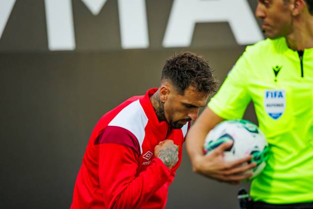 Miguel Lopes during Liga Portugal 2023 24 game between CF Estrela Amadora and FC Porto at Estadio Jose Gomes Amadora, Lisboa, Portugal. (Maciej Rogowski) Amadora Estadio Jose Gomes Portugal Copyright: xMaciejxRogowskix estrela-fcporto-full-15-09-2023-11