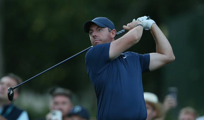 BMW PGA, Golf Herren Championship, Round 2, DP World Tour, European Tour, Wentworth Golf Club, Surrey, UK. - 15th September 2023. Rory McIlroy of Northern Ireland and Team Europe. - BMW PGA Championship, Round 2, DP World Tour, European Tour, Wentworth Golf Club, Surrey, UK. - 15th September 2023. Surrey Wentworth Golf Course United Kingdom Copyright: xDanxWeirx CP_BMW_PGA_Championship_Round_2_69