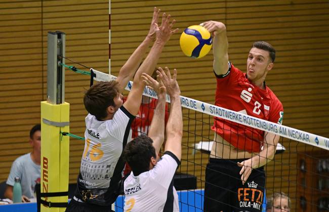 Volleyball, Men, 2. BL, TV Rottenburg - Barock Volleys Ludwigsburg
