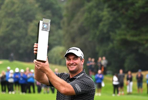 Mandatory Credit: Photo by Sandra Mailer Shutterstock (14094596k) Ryan Fox of New Zealand wins the BMW PGA, Golf Herren Championship 2023 at Wentworth BMW PGA Championship, Day 4, Golf, Wentworth Club, UK - 17 Sep 2023 BMW PGA Championship, Day 4, Golf, Wentworth Club, UK - 17 Sep 2023  Copyright: xSandraxMailer Shutterstockx 14094596k