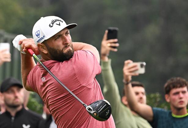 Mandatory Credit: Photo by Sandra Mailer Shutterstock (14094596o) Jon Rahm during the final day of the BMW PGA, Golf Herren Championship 2023 at Wentworth BMW PGA Championship, Day 4, Golf, Wentworth Club, UK - 17 Sep 2023 BMW PGA Championship, Day 4, Golf, Wentworth Club, UK - 17 Sep 2023  Copyright: xSandraxMailer Shutterstockx 14094596o