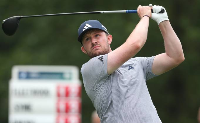 BMW PGA, Golf Herren Championship, Round 4, DP World Tour, European Tour, Wentworth Golf Club, Surrey, UK. - 17th September 2023. Connor Syme of Scotland. - BMW PGA Championship, Round 4, DP World Tour, European Tour, Wentworth Golf Club, Surrey, UK. - 17th September 2023. Surrey Wentworth Golf Course United Kingdom Copyright: xDanxWeirx CP_BMW_PGA_Championship_Round_4_97