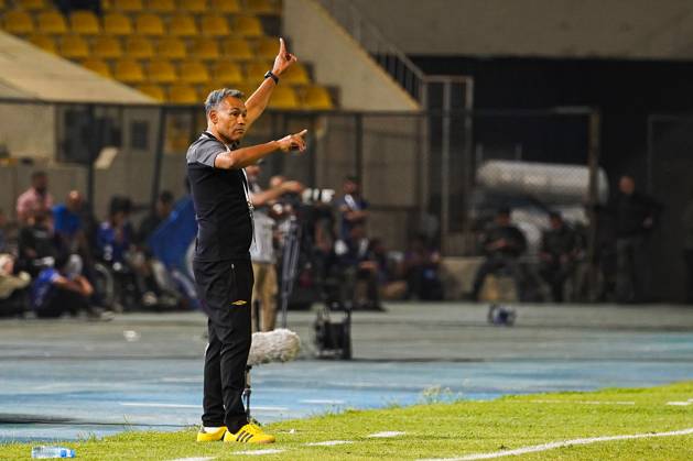 Iraq s Al-Quwa Al-Jawiya (Air Force)?? Iran s Sepahan - AFC Champions League in Erbil, Iraq - 18 Sep 2023 Sepahan Portuguese coach Jose Manuel during the first round of the AFC Champions League group stage matches between Iraq s Al-Quwa Al-Jawiya (Air Force) and Iran s Sepahan in Franso Hariri stadium in Erbil city, the capital of Iraq s northern autonomous Kurdistan region. Final score 2-2 Erbil Iraq Copyright: xIsmaelxAdnanx xSOPAxImagesx aÌ?Â?ÂIADNAN_01213