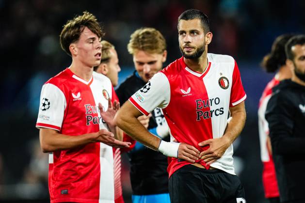 UEFA Champions League: Feyenoord v Celtic Rotterdam - David Hancko of Feyenoord during the 1st leg of the UEFA Champions League between Feyenoord v Celtic at Stadion Feijenoord De Kuip on 19 September 2023 in Rotterdam, The Netherlands. Copyright: xYannickxVerhoevenx