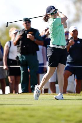 2023 Solheim Cup, Finca Cortesin, Andalucia, Spain 21 9 2023 Ireland™s Leona Maguire Leona Maguire 21 9 2023  Copyright: x INPHO MartinxSirasxLimax _MSL3716