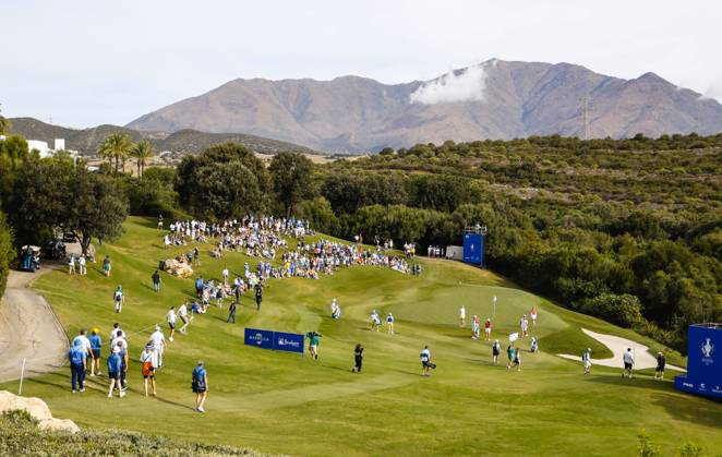2023 Solheim Cup, Finca Cortesin, Andalucia, Spain 22 9 2023 A general view of the action A general view of the action 22 9 2023  Copyright: x INPHO MartinxSirasxLimax _MSL5108