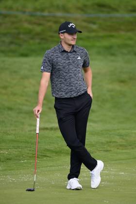 Golf, Cazoo Open de France in Saint-Quentin-en-Yvelines Rasmus Hojgaard ( DEN ) GOLF : Cazoo Open de France - St Quentin en Yvelines - 23 09 2023 FedericoPestellini Panoramic 
