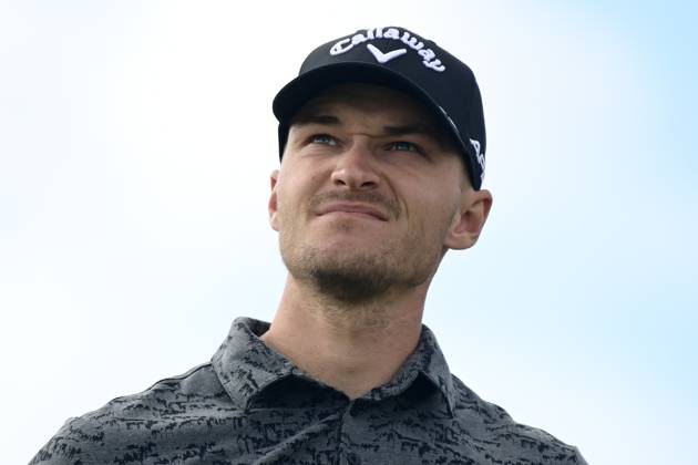 Golf, Cazoo Open de France in Saint-Quentin-en-Yvelines Rasmus Hojgaard ( DEN ) GOLF : Cazoo Open de France - St Quentin en Yvelines - 23 09 2023 FedericoPestellini Panoramic 