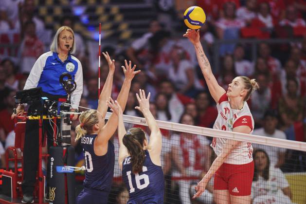 Volleyball, Womens Olympic Quali, Poland - USA