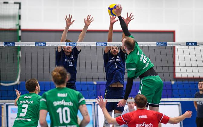 Volleyball, 2. BL Nord, TuB Bocholt - SV Lindow-Gransee