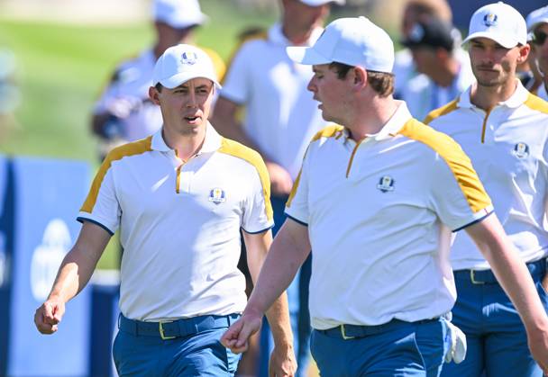 Ryder Cup 2023, Practice and Previews, Golf, Marco Simone Golf & Country Club, Rome, Italy - 26 Sep 2023  Copyright: xGreigxCowie Shutterstockx 14126884bx
