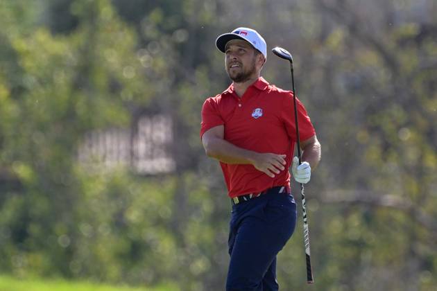 Patrick Cantlay (USA) during the Ryder Cup 2023 at Marco Simone Golf & Country Club on September 26, 2023 in Rome Italy.  Copyright: xFabrizioxCorradetti IPAxSportx x xx IPA_40570550 IPA_IPA40570550