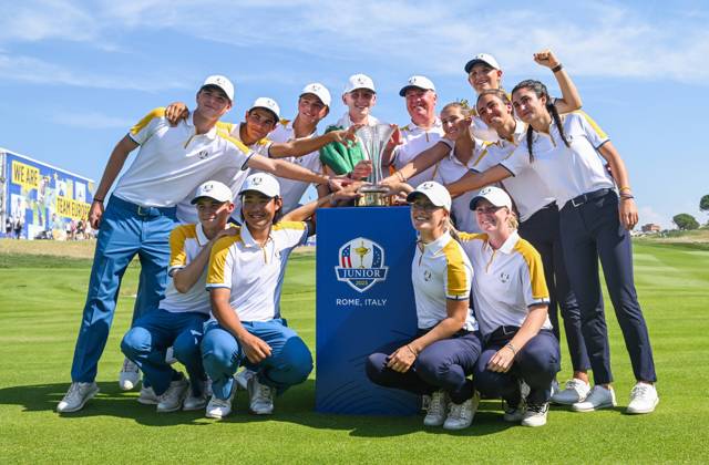 Ryder Cup 2023, Practice and Previews, Golf, Marco Simone Golf & Country Club, Rome, Italy - 28 Sep 2023  Copyright: xGreigxCowie Shutterstockx 14126911s