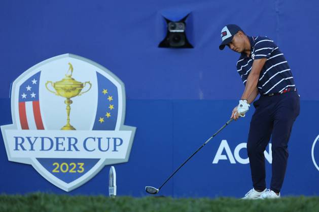 Rome Ryder Cup 2023 - Foursomes Session, 29.09.2023 Rome, Italy 29.09.2023: Rickie Fowler of USA during Foursomes Session at RYDER CUP 2023 at Marco Simone Golf & Country Club di Guidonia Montecelio, Roma Rome italy -  Copyright: xIPAxSport ABACAx BRIPASport20230929_211 IPAxSport ABACAx BRIPASport20230929_211