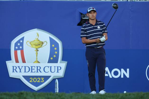 Rome Ryder Cup 2023 - Foursomes Session, 29.09.2023 Rome, Italy 29.09.2023: Rickie Fowler of USA during Foursomes Session at RYDER CUP 2023 at Marco Simone Golf & Country Club di Guidonia Montecelio, Roma Rome italy -  Copyright: xIPAxSport ABACAx BRIPASport20230929_212 IPAxSport ABACAx BRIPASport20230929_212