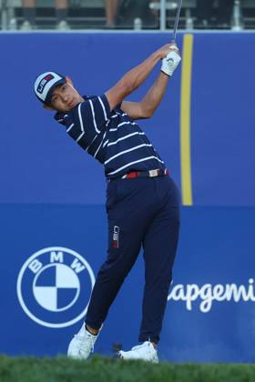 Rome Ryder Cup 2023 - Foursomes Session, 29.09.2023 Rome, Italy 29.09.2023: Rickie Fowler of USA during Foursomes Session at RYDER CUP 2023 at Marco Simone Golf & Country Club di Guidonia Montecelio, Roma Rome italy -  Copyright: xIPAxSport ABACAx BRIPASport20230929_217 IPAxSport ABACAx BRIPASport20230929_217