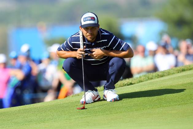 Rome, Italy 29.09.2023: Sam Burns of USA during Foursomes Session at RYDER CUP 2023 at Marco Simone Golf & Country Club di Guidonia Montecelio, Roma  Copyright: xMarcoxIacobucci IPAxSportx xipa-x xx IPA_40650482 IPA_IPA40650482