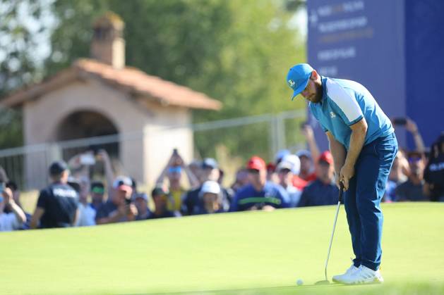 Golf match - Ryder Cup 2023 Rome, Italy 29.09.2023: Foursomes Session at RYDER CUP 2023 at Marco Simone Golf & Country Club di Guidonia Montecelio, Roma Rome Italy  Copyright: xIPAxSport ABACAx BRIPASport20230929_490 IPAxSport ABACAx BRIPASport20230929_490