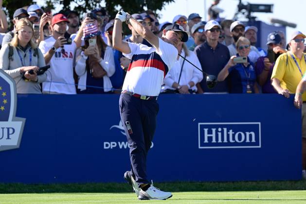 Brian Harman (USA) during the Ryder Cup 2023 at Marco Simone Golf & Country Club on September 30, 2023 in Rome Italy.  Copyright: xFabrizioxCorradetti IPAxSportx x xx IPA_40673836 IPA_IPA40673836