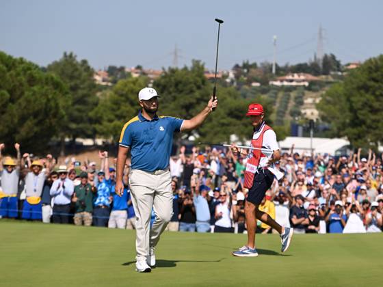 Ryder Cup 2023, Day Three, Singles, Golf, Marco Simone Golf & Country Club, Rome, Italy - 01 Oct 2023  Copyright: xGreigxCowie Shutterstockx 14130264e