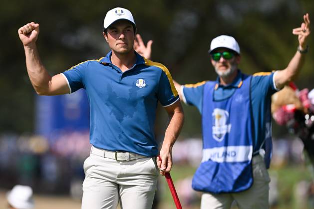 Ryder Cup 2023, Day Three, Singles, Golf, Marco Simone Golf & Country Club, Rome, Italy - 01 Oct 2023  Copyright: xGreigxCowie Shutterstockx 14130264af