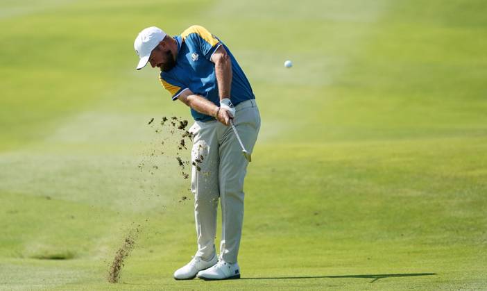 2023 Ryder Cup, Marco Simone Golf and Country Club, Rome, Italy 1 10 2023 Shane Lowry Shane Lowry 1 10 2023  Copyright: x INPHO MatteoxCiambellix DSC07670