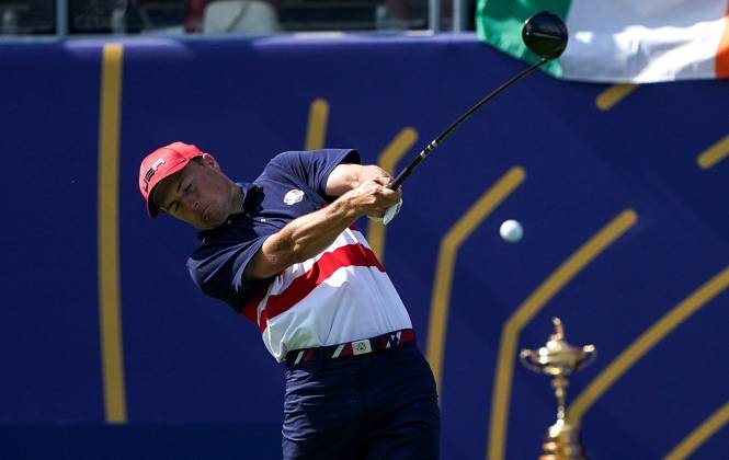 2023 Ryder Cup, Marco Simone Golf and Country Club, Rome, Italy 1 10 2023 Jordan Speith Jordan Speith 1 10 2023  Copyright: x INPHO MatteoxCiambellix DSC07487