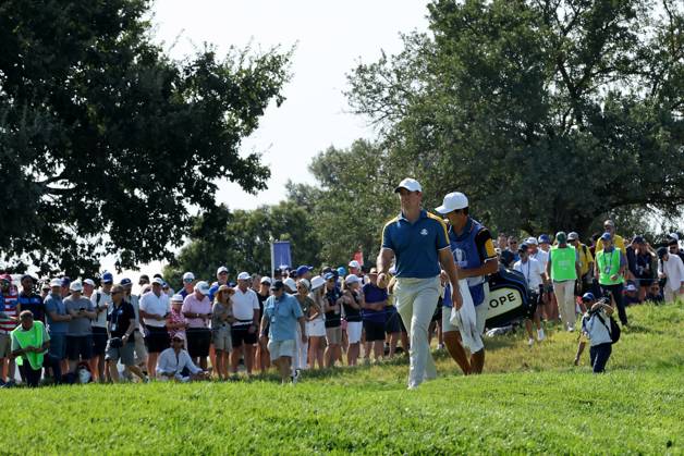 GOLF - Ryder Cup 2023 ROME,ITALY,01.OCT.23 - GOLF - Ryder Cup, Marco Simone Golf and Country Club. Image shows Rory McIlroy (NIR EUR). GEPAxpictures xHansxOberlaender