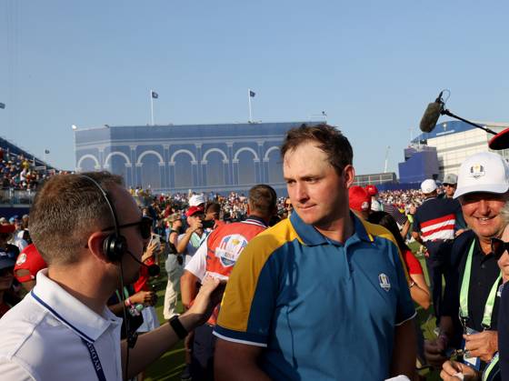 GOLF - Ryder Cup 2023 ROME,ITALY,01.OCT.23 - GOLF - Ryder Cup, Marco Simone Golf and Country Club. Image shows Sepp Straka (AUT EUR). GEPAxpictures xHansxOberlaender