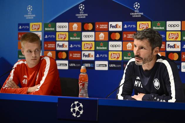 Football, CL, Royal Antwerp Press Conference