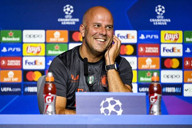Football, CL, Feyenoord Rotterdam, Press conference