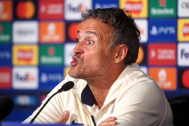 Football, CL, Paris St. Germain, Press conference