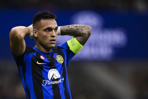 FC Internazionale v SL Benfica - UEFA Champions League Lautaro Martinez of FC Internazionale looks dejected during the UEFA Champions League football match between FC Internazionale and SL Benfica. Milan Italy Copyright: xNicolòxCampox