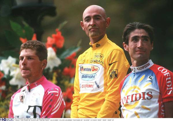 Dossard Original Marco Pantani Tour De France 1998 - Vainqueur, Très Rare, Objet De Collection Cyclisme