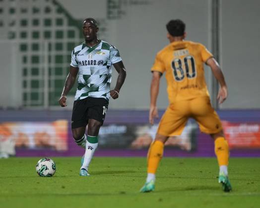 Moreirense FC v Boavista FC - Liga Portugal BETCLIC - 8Âª Jornada Ponck do Moreirense FC durante partida entre Moreirense FC v Boavista FC valida pela Liga Portugal BETCLIC - 8Âª Jornada no Estadio Comendador Joaquim de Almeida Freitas, Moreira de Conegos, Portugal (Foto de Pedro Loureiro Avant Sports) Moreira de Conegos Estadio Comendador Joaquim de Almeida Freitas Portugal Copyright: xPedroxLoureiro AvantxSportsx