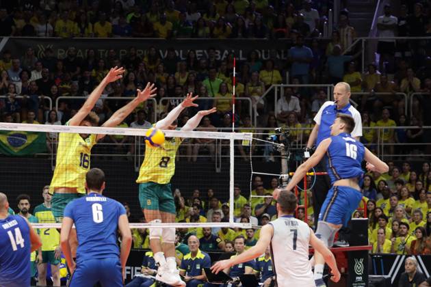 Volleyball, Olympic Quali, Brazil - Italy