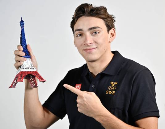 Athletics, Pole Vault, Armand Duplantis Shooting for the 2024 Olympics in Paris