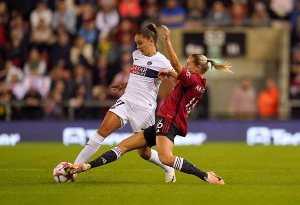 Football, Women, CL Qualifiers, Manchester United - Paris St. Germain