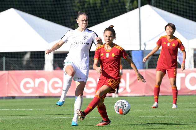 Football, Women, CL Qualifiers, AS Roma - Vorskla Poltava