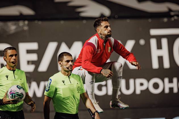 Miguel Lopes during Liga Portugal 23 24 game between CF Estrela Amadora and SC Braga at Estadio Jose Gomes, Amadora, Lisbon, Portugal. (Maciej Rogowski) Lisbon Estadio Jose Gomes Portugal Copyright: xMaciejxRogowskix estrela-braga-28-09-2023-017