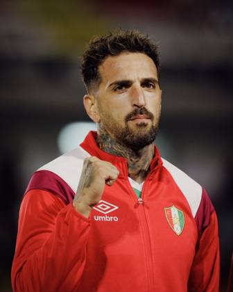 Miguel Lopes during Liga Portugal 23 24 game between CF Estrela Amadora and SC Braga at Estadio Jose Gomes, Amadora, Lisbon, Portugal. (Maciej Rogowski) Lisbon Estadio Jose Gomes Portugal Copyright: xMaciejxRogowskix estrela-braga-28-09-2023-023