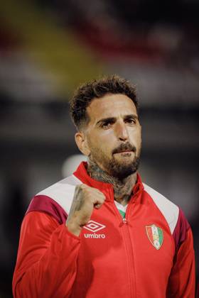 Miguel Lopes during Liga Portugal 23 24 game between CF Estrela Amadora and SC Braga at Estadio Jose Gomes, Amadora, Lisbon, Portugal. (Maciej Rogowski) Lisbon Estadio Jose Gomes Portugal Copyright: xMaciejxRogowskix estrela-braga-28-09-2023-024
