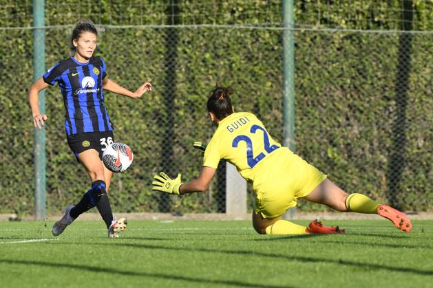Italian football Serie A Women match - Lazio Women vs FC Internazionale Women Michela Cambiaghi of F.C. Inter during Women s Italian Cup round of 16 between S.S. Lazio Women vs F.C. Inter, 12 October 2023, Stadium Mirko Fersini, Formello Italy. Rome Italy Copyright: xIPAxSport ABACAx BRIPASport20231013_069 IPAxSport ABACAx BRIPASport20231013_069