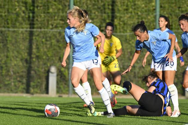 Italian football Serie A Women match - Lazio Women vs FC Internazionale Women Maja Gothberg of S.S. Lazio Women during Women s Italian Cup round of 16 between S.S. Lazio Women vs F.C. Inter, 12 October 2023, Stadium Mirko Fersini, Formello Italy. Rome Italy  Copyright: xIPAxSport ABACAx BRIPASport20231013_073 IPAxSport ABACAx BRIPASport20231013_073