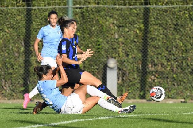 Italian football Serie A Women match - Lazio Women vs FC Internazionale Women Flaminia Simonetti of F.C. Inter during Women s Italian Cup round of 16 between S.S. Lazio Women vs F.C. Inter, 12 October 2023, Stadium Mirko Fersini, Formello Italy. Rome Italy Copyright: xIPAxSport ABACAx BRIPASport20231013_076 IPAxSport ABACAx BRIPASport20231013_076